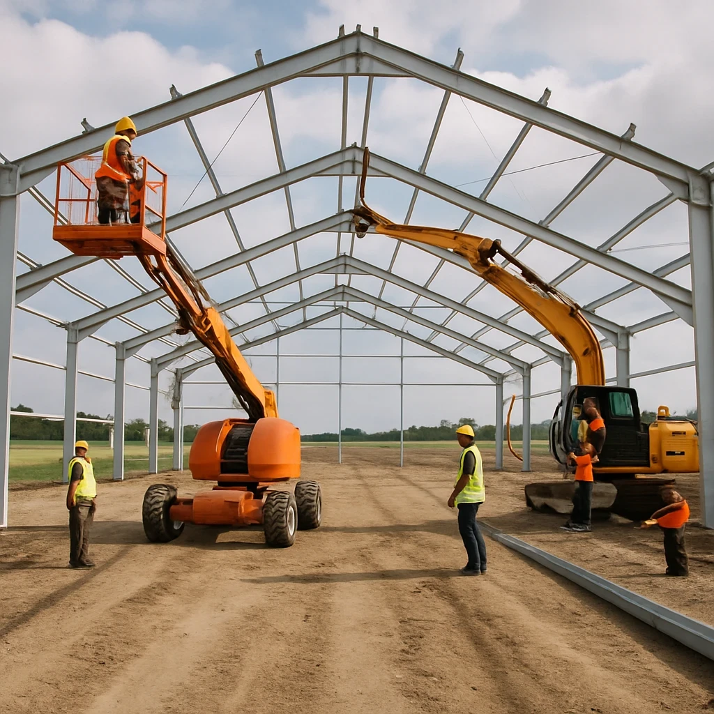 Jak powstają hale rolnicze producenta?